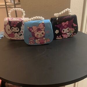 Kuromi purses handbag
